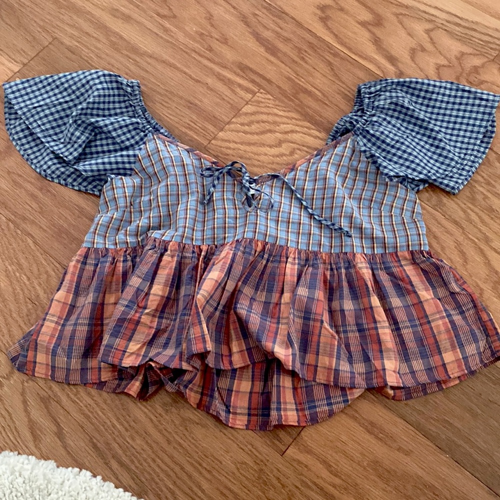 american eagle peasant top 💗